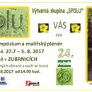 Sochařské sympozium a malířský plenér "Zubrnice 2017" 